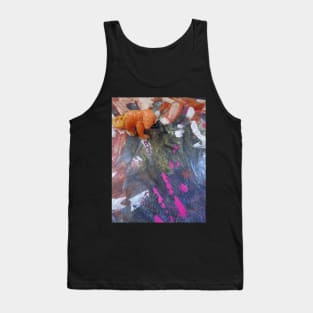 There is a chameleon among my art Tank Top